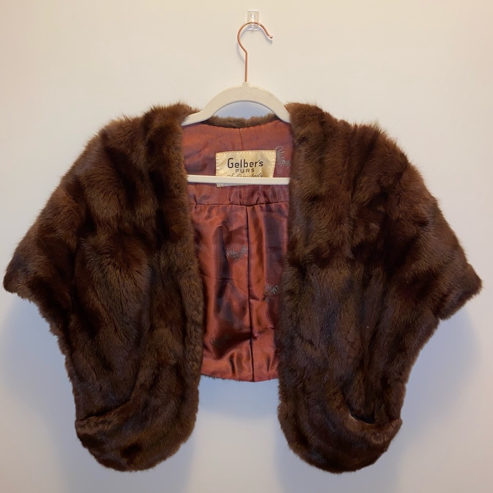 100% Fur Shawl
